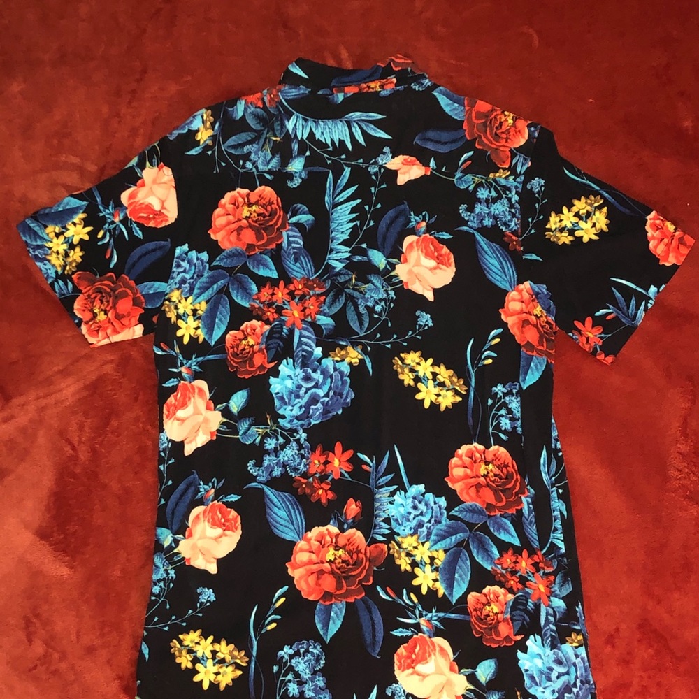 floral button up